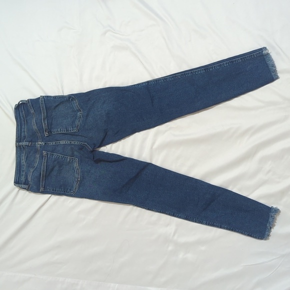 We The Free High Rise Skinny Jeans, Color Blue Size 27 - Picture 2 of 15